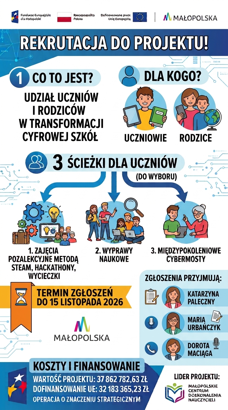 Plakat rekrutacja